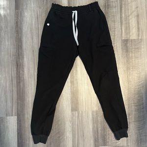 FIGS Limited Edition Black Lesage Jogger